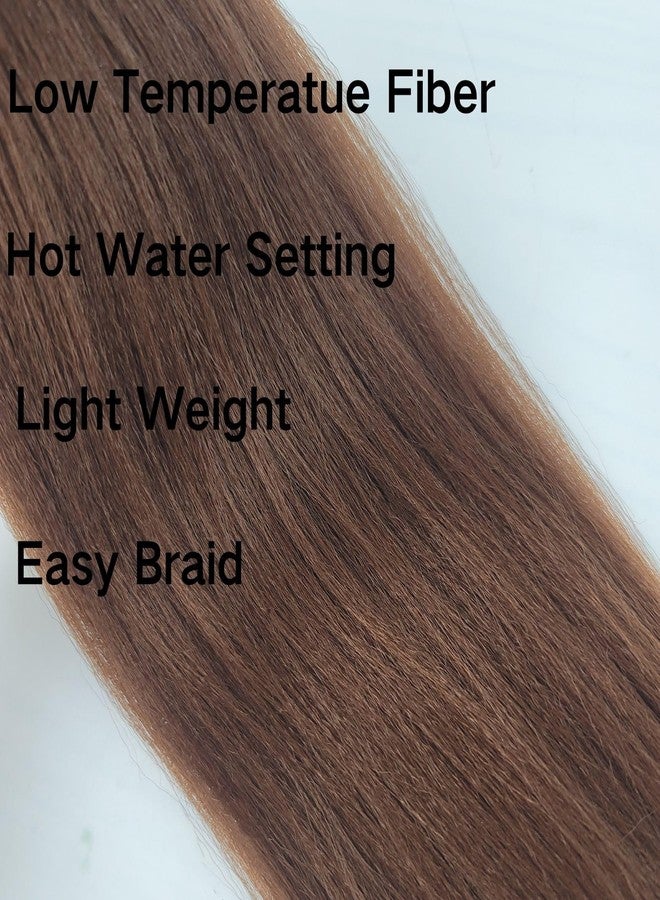 Leticia Brown Boho Braiding Hair Pre stretched for Boho Braids Pre stretched Boho Braiding Hair - Image 5